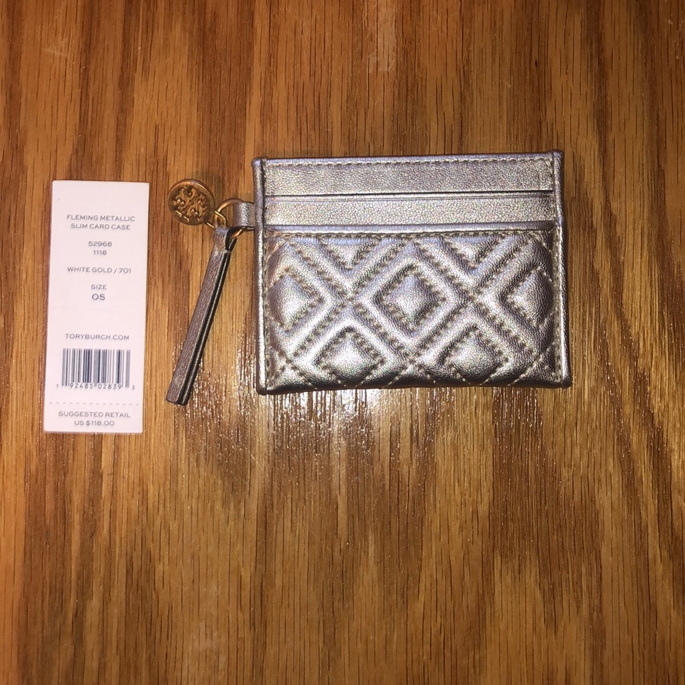SOLD❗️✨ New Fleming Metallic Slim Card Case